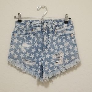 2 for $12 Mossimo mini denim shorts